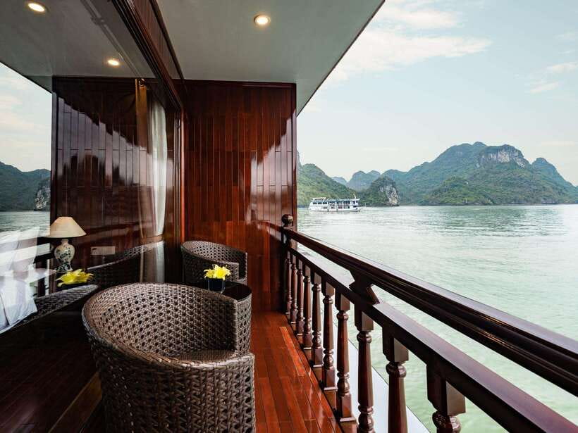 Hanoi: 2-Day Halong & Lan Ha Bay 5 Stars Cruise with Balcony - Day 2 in Lan Ha Bay: Tai Chi Sunrise, Swimming, and Cat Ba Cave Time