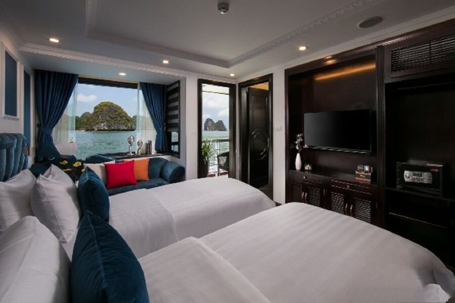 Hanoi: 3-Day Ha Long/Lan Ha Bay Cruise with Private Balcony - Activities and pacing: kayaking, bamboo boating, cycling, and squid fishing
