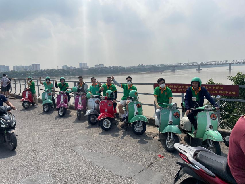 Hanoi 4.5-Hour Vespa Tour city tour - Truc Bach Lake and the John McCain Monument Stop
