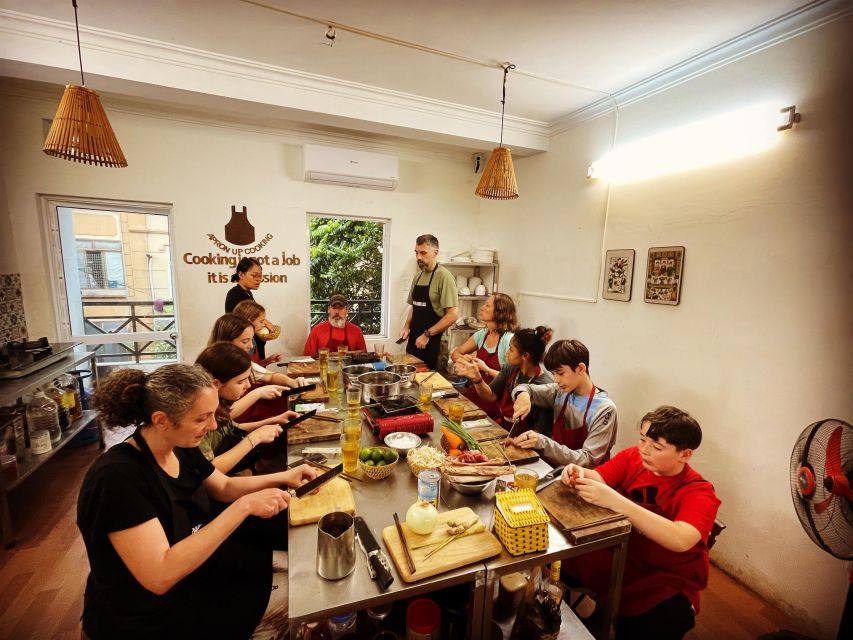 Hanoi: 5 Local Dishes Cooking Class with Meal & Market Visit - The Final Meal: Lunch or Dinner, Plus Rice Whisky