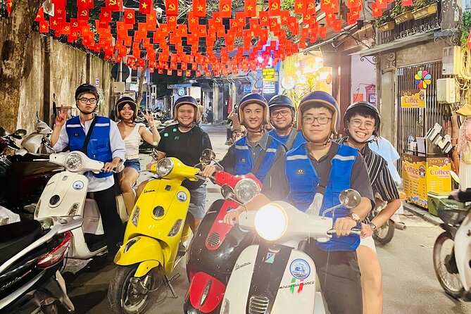 Hanoi After Dark Vespa Tour (4 hours): Street Food & Night Vibes - Getting started at 6 PM: pickup, gear, and the safety reality