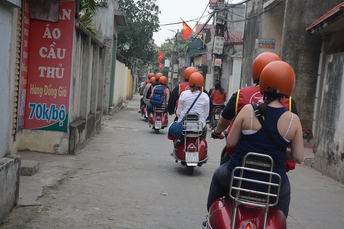 Hanoi Back Street Vespa Tours: Full Day Vespa Tours - Dong Ahn: a 200-year-old house, candy with tea, and translator help