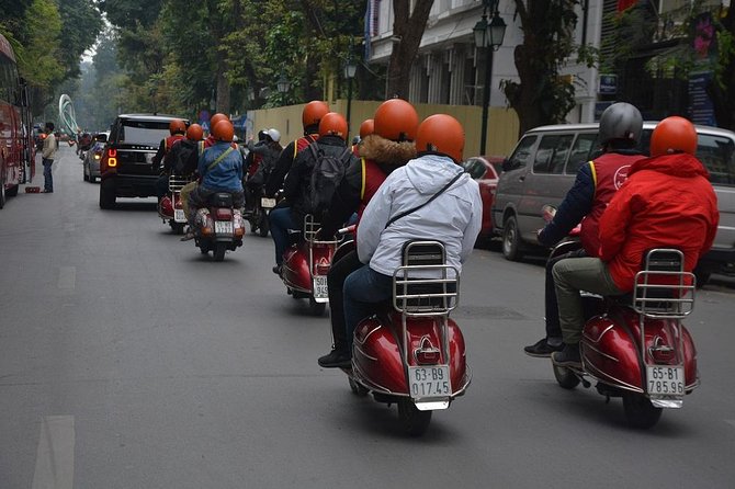 Hanoi Back Streets Vespa Tours: Hanoi Insider Vintage Vespa Tour - Seeing Hanoi’s “big names” between stops