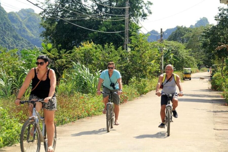 Hanoi: Cat Ba Island & Lan Ha Bay Day Trip Cruise with Lunch - Viet Hai village visit, electric car or bike and the local rhythm