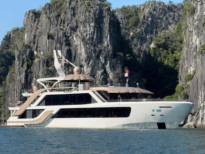 Hanoi: Cat Ba, Lan Ha & Ha Long Bay Luxury Cruise with Lunch - Beo Harbor and Cai Beo Floating Village: The Day’s First Real Change of Pace