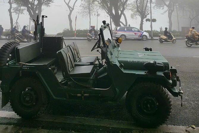 Hanoi City Tour by Private Vintage Jeep - Huu Tiep Lake and the Downed B-52, Plus Street Level Hanoi Time