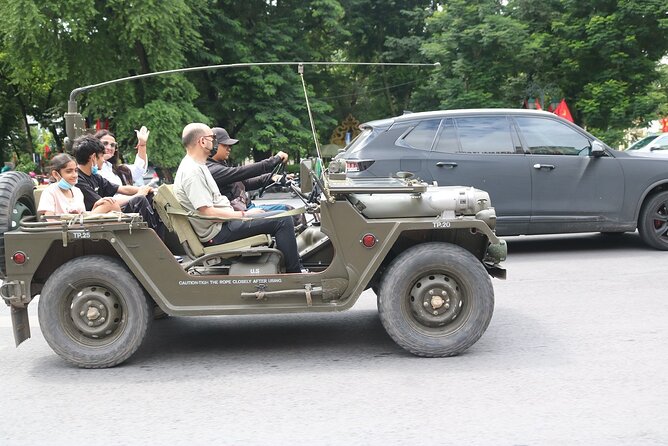 Hanoi City Tour Highlight, Train Street Combine visit Countryside - Why an open-air jeep works so well in Hanoi