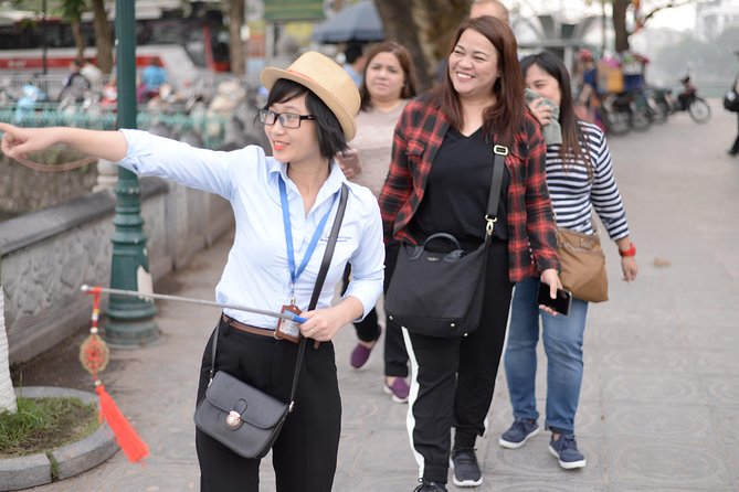Hanoi city tour with water puppet show- small group tour - Temple of Literature and National University: education you can feel in your feet