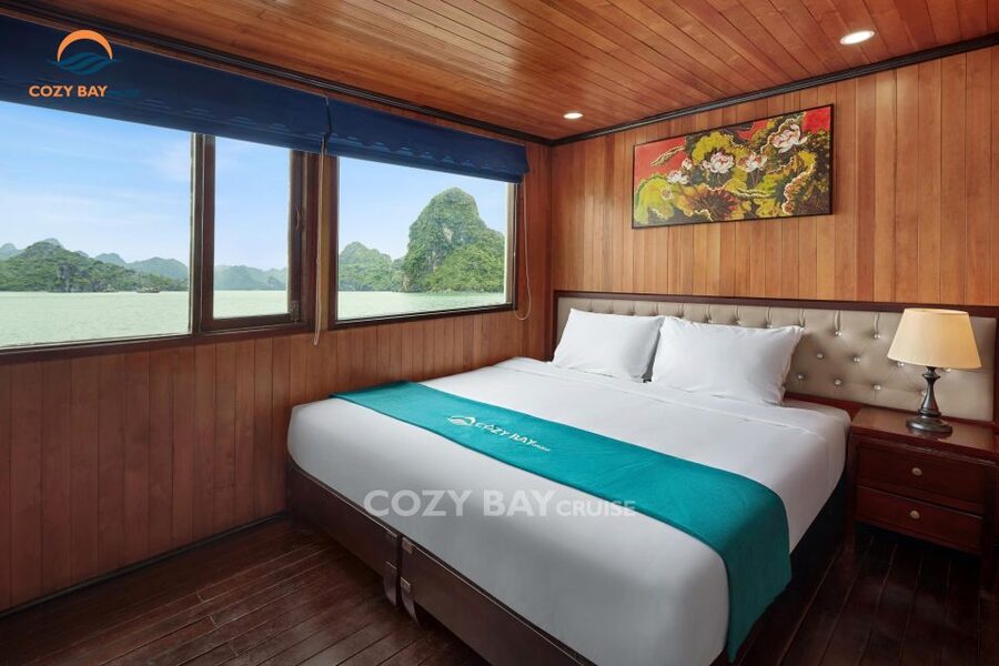 Hanoi: Cozy Halong Bay Overnight Cruise with Meals - Sunset sundeck, noodle roll cooking class, and onboard evening fun