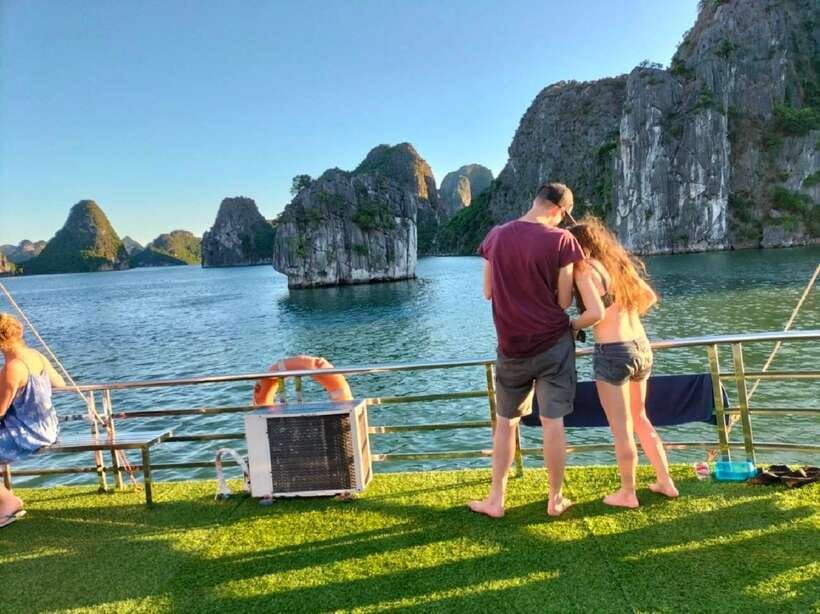 Hanoi: Ha Long Bay Day Cruise - Swimming, Meal, Kayaking - Sung Sot Cave, the “Surprise Cave” moment that actually delivers