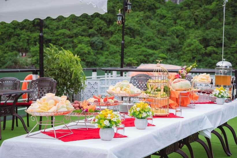 Hanoi: Ha Long Bay Day Tour - Apollo Cruise, Jacuzzi, Buffet - Titop Island: beach time plus a climb option