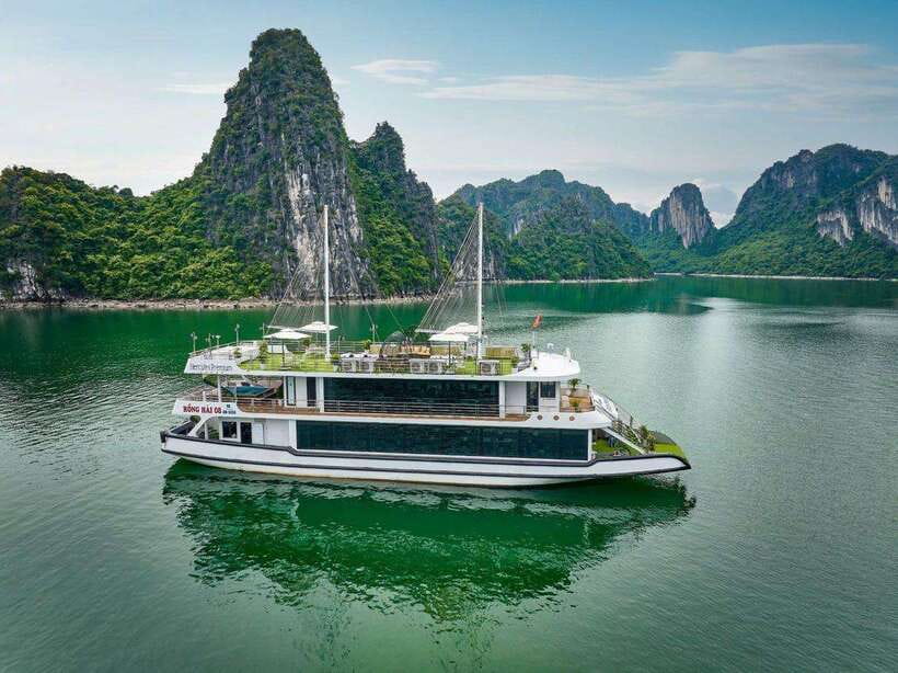 Hanoi: Ha Long Bay Day Trip - Luxury Cruise & Buffet Lunch - Getting From Hanoi to Tuan Chau Port By Limousine Transfer