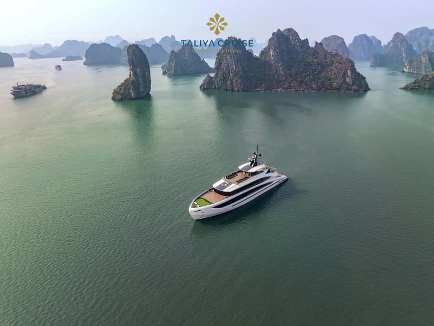 Hanoi: Ha Long Bay/Lan Ha Bay Taliya Day Cruise - Sunset party on the sundeck: the payoff moment