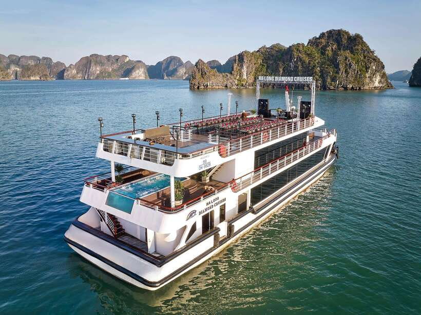 Hanoi: Halong Bay Full-Day Tour with 5-star Diamond Cruise - Getting to Halong International Port Without Losing Your Morning
