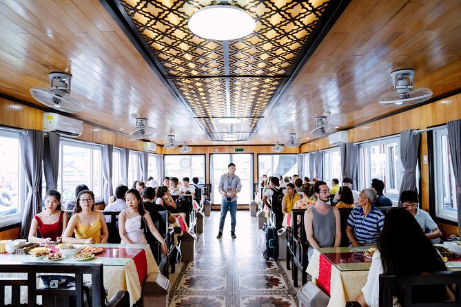 Hanoi: Halong Bay Luxury Option – Titop, Surprise Cave, Kayak - Group Size and Comfort: Big Day, Controlled Chaos
