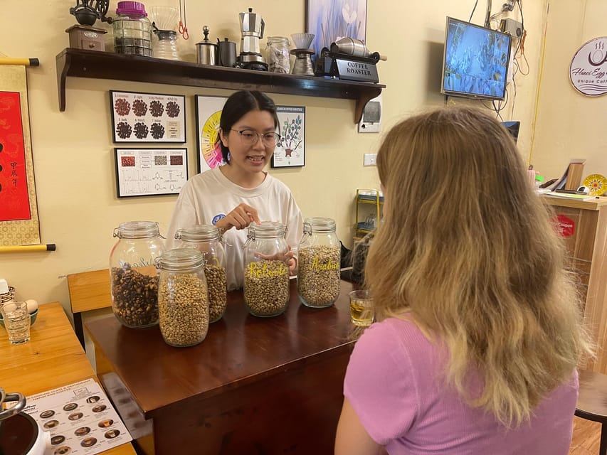 Hanoi: Hanoi Egg Coffee Class learning 5 coffees and stories - Free Banh Mi or Spring Roll, and Why It’s Smart