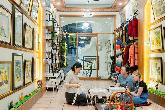 Hanoi Heritage: Traditional Embroidery Workshop in Ancient House - Stitches, tips, and translator support that keeps things simple