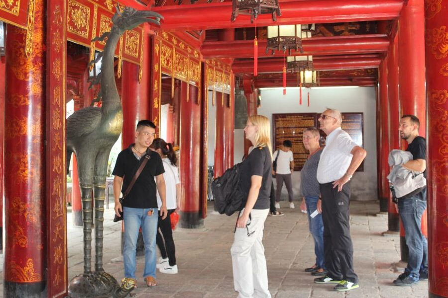 Hanoi Highlights: Full-Day Small Group City Tour with Lunch - Hoan Kiem Lake, Ngoc Son Temple, and Huc Bridge: the Old Quarter’s center of gravity