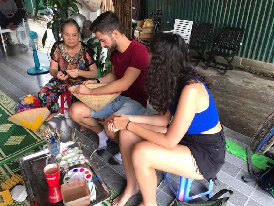 Hanoi: Incense Village, Conical Hat, & Embroidery Tour - Train Street Ending, Coffee Stop, and the Return Plan