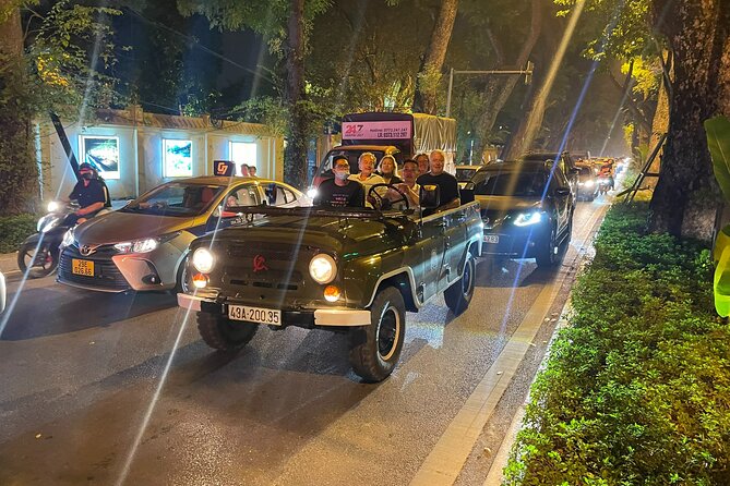 Hanoi Jeep By Night Street Food Tour and Train Street Experience - Why a Hanoi night jeep-and-food plan beats doing it alone