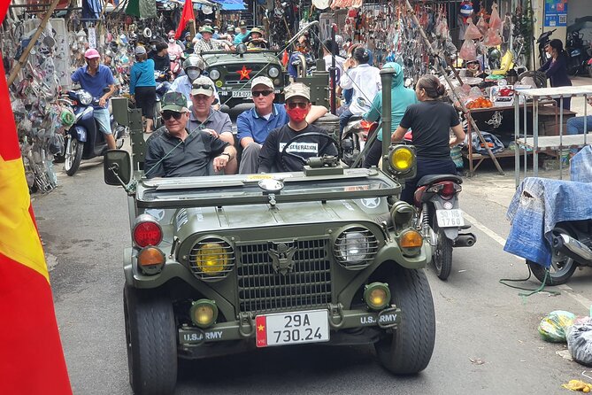 Hanoi Jeep Tour: Food, Culture and Fun by Vietnam Army Jeep - Hidden Gem Café lunch: included local dishes and a calmer pace
