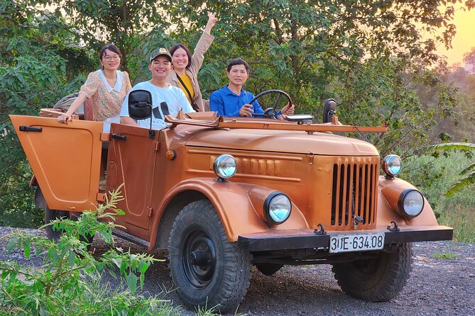Hanoi Jeep Tour: Red River Countryside+ Backstreet+ Train-street - B52 Victory Museum, and the city sights you see from the Jeep