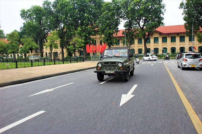 Hanoi Jeep Tours Led By Women: City & Countryside Half Day Combo - Hồ Truc Bạch: lakeside local food and conversation time