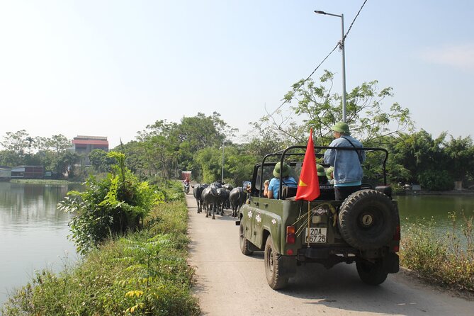 Hanoi Jeep Tours Led By Women: Hanoi Countryside By Legend Jeep - Getting Out of Hanoi Fast: Hotel Pickup and a Half-Day Jeep Plan