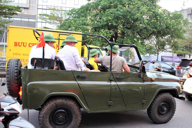 Hanoi Jeep Tours Led By Women: Hanoi Countryside Jeep Tours - How the ride works: helmet time, quick orientation, then out of the city