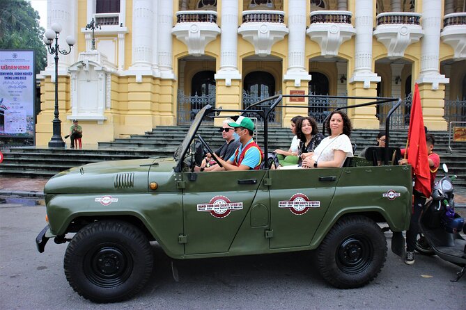 Hanoi Jeep Tours Led By Women: Hanoi Countryside Jeep Tours - Stop 4: Hoan Kiem Lake area and egg coffee at a café since 1946
