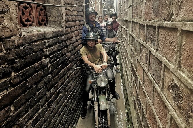 Hanoi Michelin Star Food Tour Via Jeep, Vespa or Motorbike - Stop 1: Hidden Gem Cafe and the setup that makes the rest easier