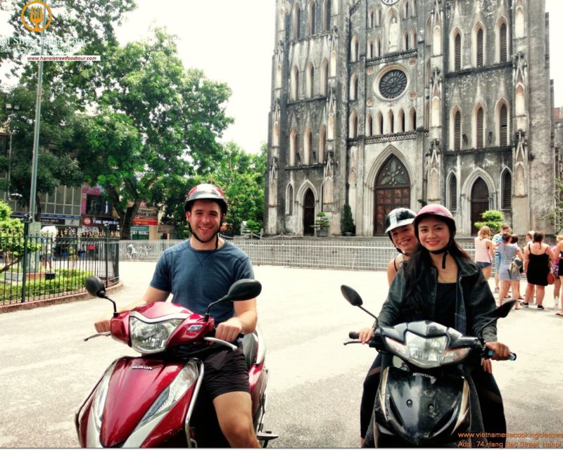 Hanoi Motorbike Adventures - Long Bien Bridge and city shortcuts through lesser-known roads