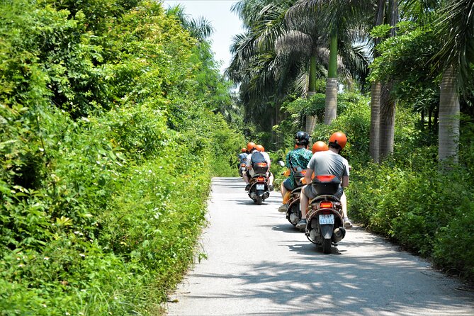Hanoi Motorbike Led By Women: Hanoi Countryside Motorbike Tours - Hồ Trúc Bạch: local restaurant meal and egg coffee finish