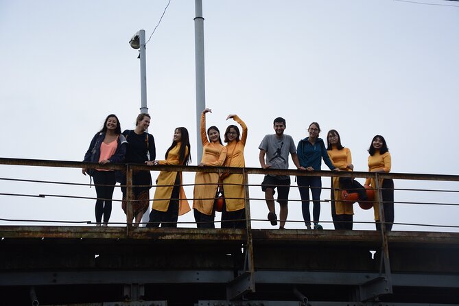 Hanoi Motorbike Tour Led By Women - City And Countryside Full Day - Duong Tau and the reunification train tracks: watching daily life in motion
