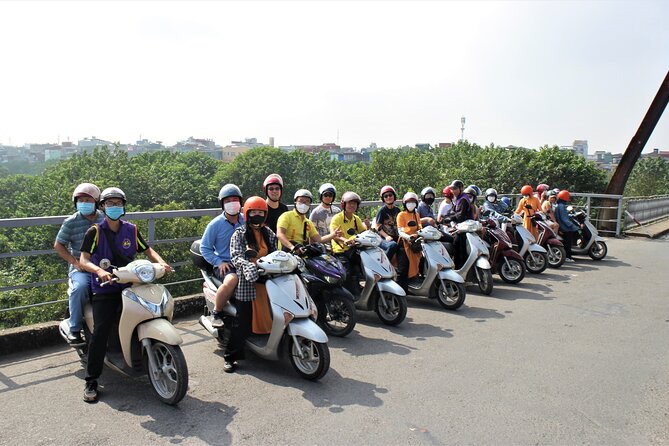 Hanoi Motorbike Tour Led By Women - West Lakes farms: flowers, vegetables, and banana paths