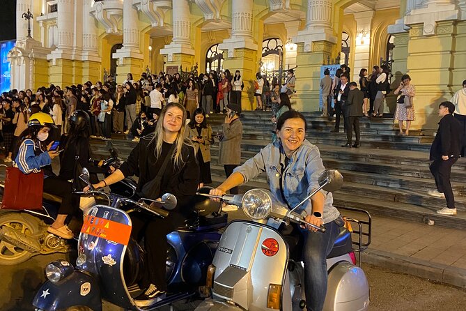 Hanoi Motorbike Tours with Female Riders - Ho Truc Bach and Ngũ Xã Island: where the food turns local