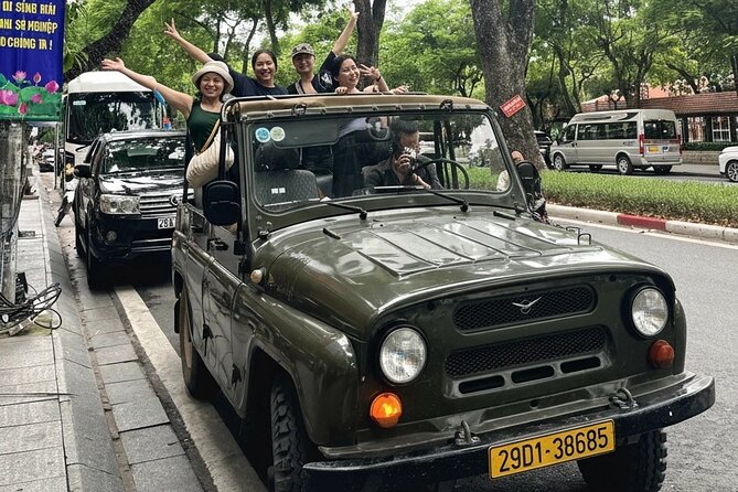 Hanoi Offbeat Jeep Tours - West Lake and the Tao Sach Pagoda shoreline: calm scenery with real structure