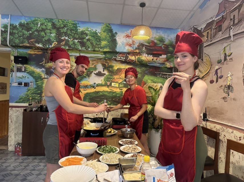 Hanoi: Old Quarter Market Tour and Cooking Class with Meal - Hoang’s Red-Panel Welcome, Then Off to the Market