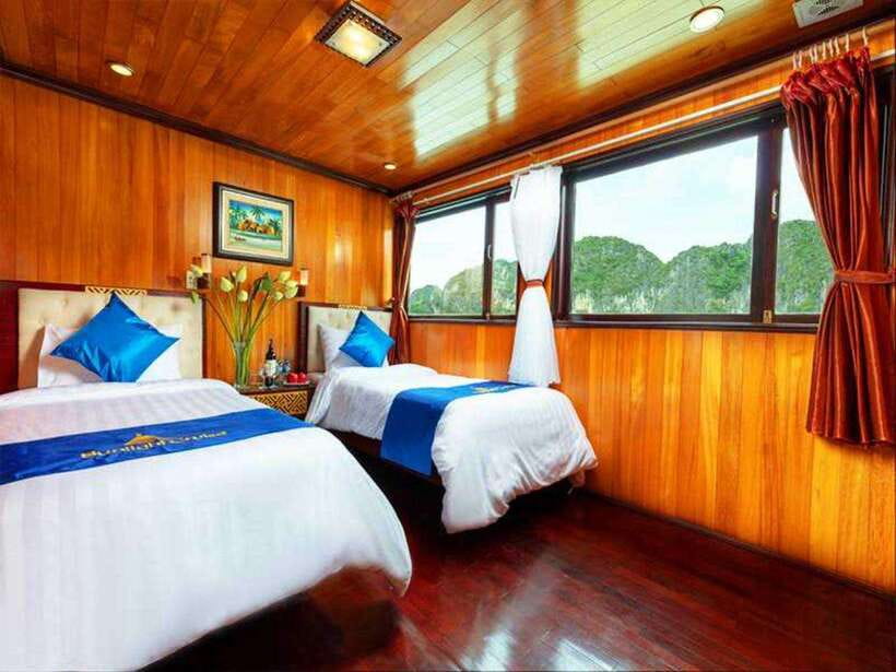 Hanoi: Overnight Ha Long Bay 2-Day 1-Night Cruise - Sunset party, cooking class, and evening options at sea