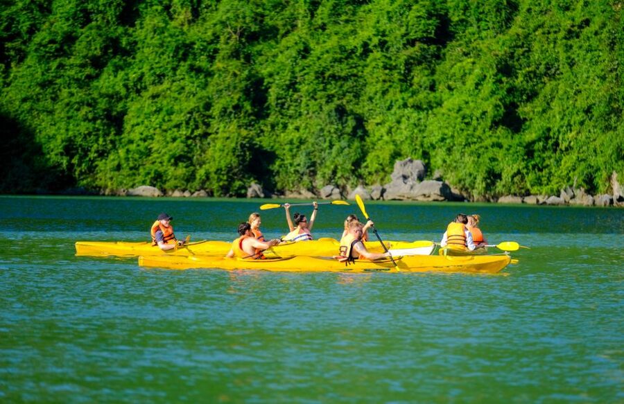 Hanoi: Roundtrip Halong Bay Islands, Caves, Kayaking & Lunch - Ti Top Island Peak Hike: Short Effort, Panoramic Payoff