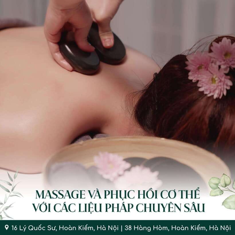 Hanoi Spa Old Quarter : Full Body and Hot Stone Massage 60' - Hot Stone Massage in the Old Quarter: A Simple Way to Unwind