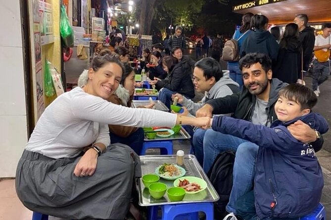 Hanoi Street Food tour by Scooter – Local Experience - Train Street beer on Duờng Tau, iconic and loud by design