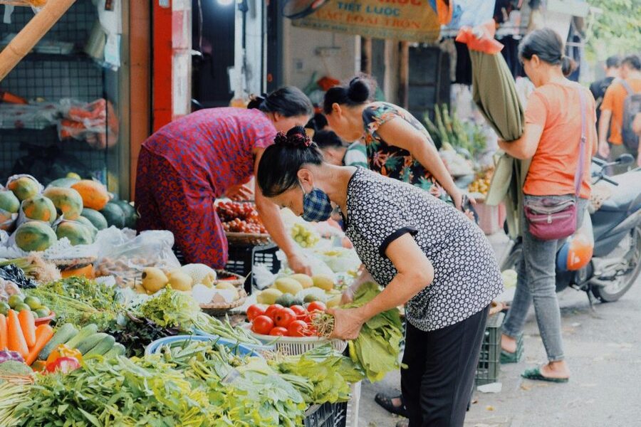 Hanoi: Vegan Street Food & Stories - Phố Hàng Bè Food Market Visit: Watch How Food Moves