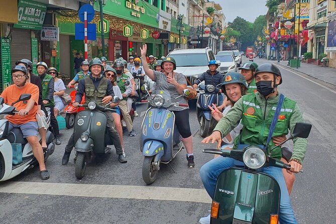Hanoi Vespa Tours: Food + Culture + Fun on Army Vespa - Ba Dinh Square: shifting from street life to major landmarks