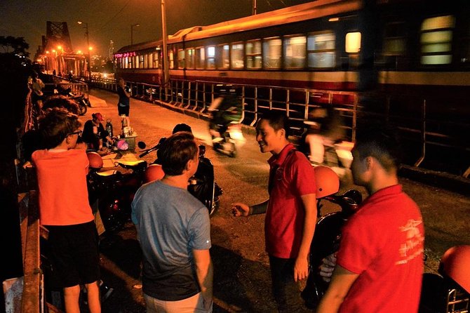 Hanoi Vespa Tours: Hanoi After Dark Vespa Food Tours - Stop-by-Stop: Long Bien Bridge to Old Quarter Food Breaks