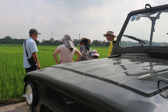 Hanoi Vespa Tours: Hanoi Countryside Vintage Vespa Tours - Long Bien Bridge to the Red River banks: the view that sets the tone