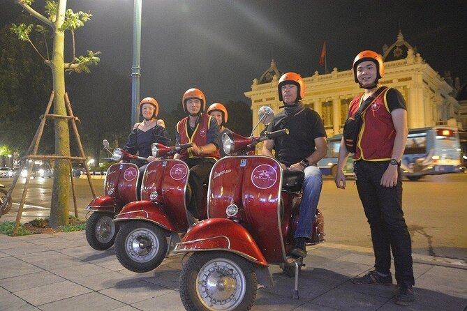 Hanoi Vespa Tours: Hanoi Vintage Vespa Food Tours - Getting ready: the safety briefing and scooter comfort reality check