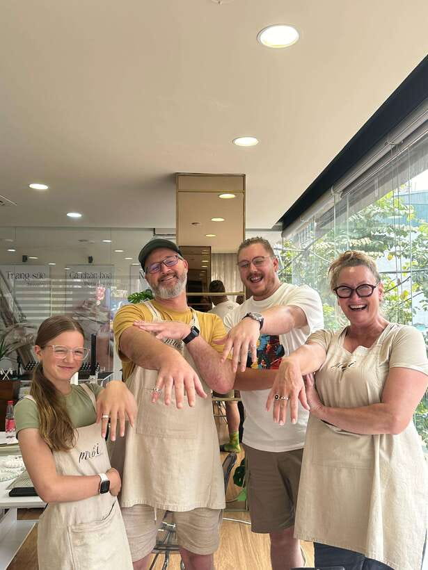 Hanoi: Vietnam Gemstone Silver Clay Ring Workshop - Who should book this silver clay ring workshop