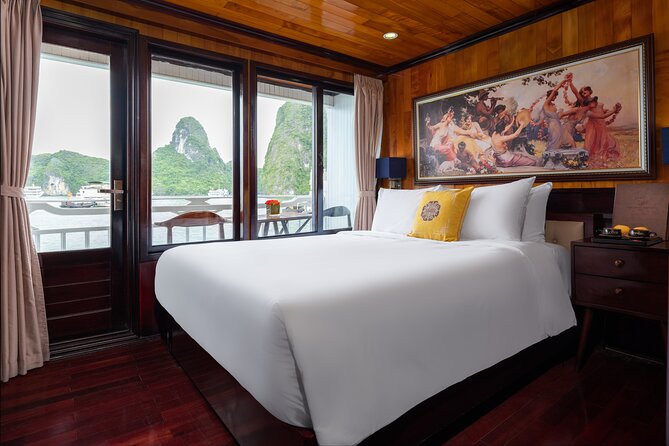 Hera Classic Cruise 2 Days 1 Night Halong Bay With BALCONY CABINS - Boarding Hera Boutique Cruise: your cabin is the anchor point