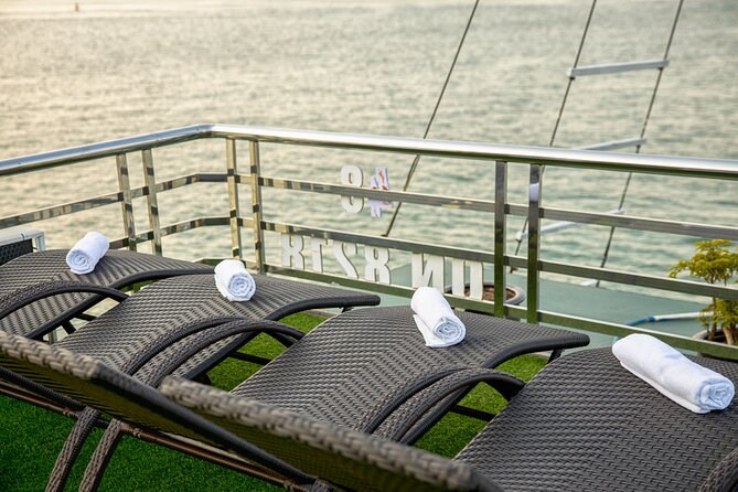 Hera Luxury Day Cruise Full Day Explore Lan Ha Bay - Service on board: English support, small moments, and a standout guide name